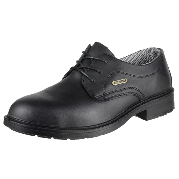 Amblers Safety FS62 Waterproof Lace up Gibson Safety Shoe Black