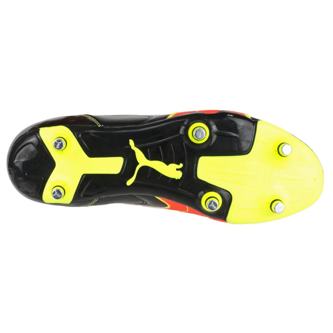 Puma Kratero Screw-In Boot Black/Yellow/Orange