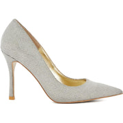 Dune Attention Court Shoes Silver