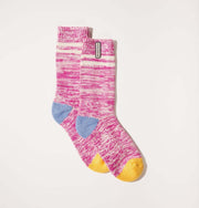 Sealskinz Thwaite Bamboo Mid Length Women's  Twisted Sock Pink/Yellow/Blue/Cream Women's SOCK