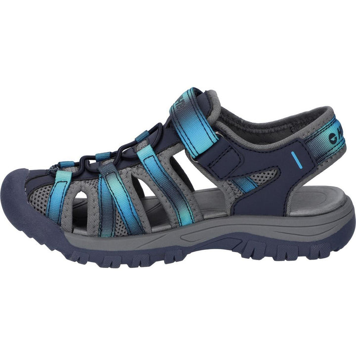 Hi-Tec Jack JR Sandal Navy/Grey/Blue/Light Blue