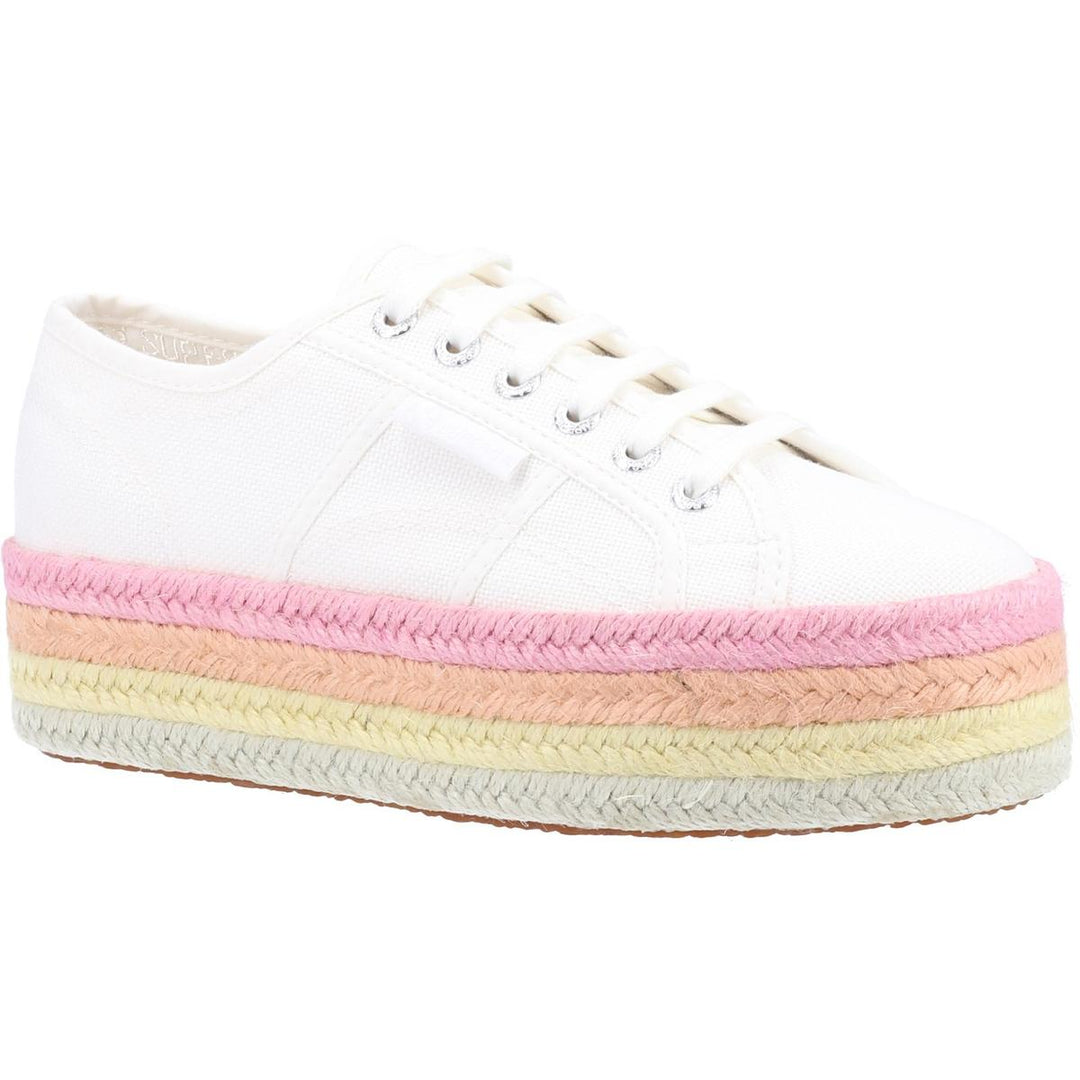Superga 2790 Multicolor Rope Shoe White/Candy Multicolour
