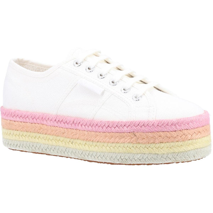 Superga 2790 Multicolor Rope Shoe White/Candy Multicolour