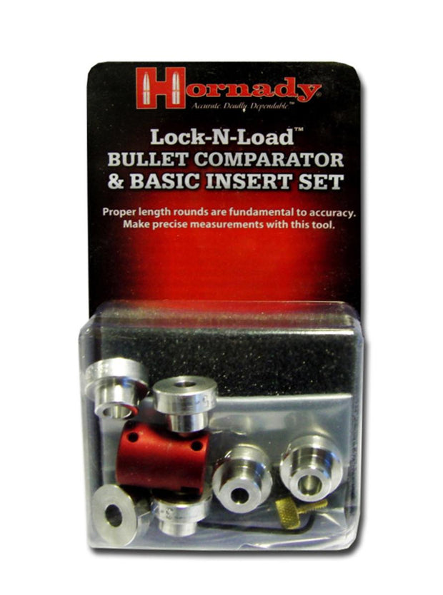 Hornady Comparator Set (with six calibre inserts)