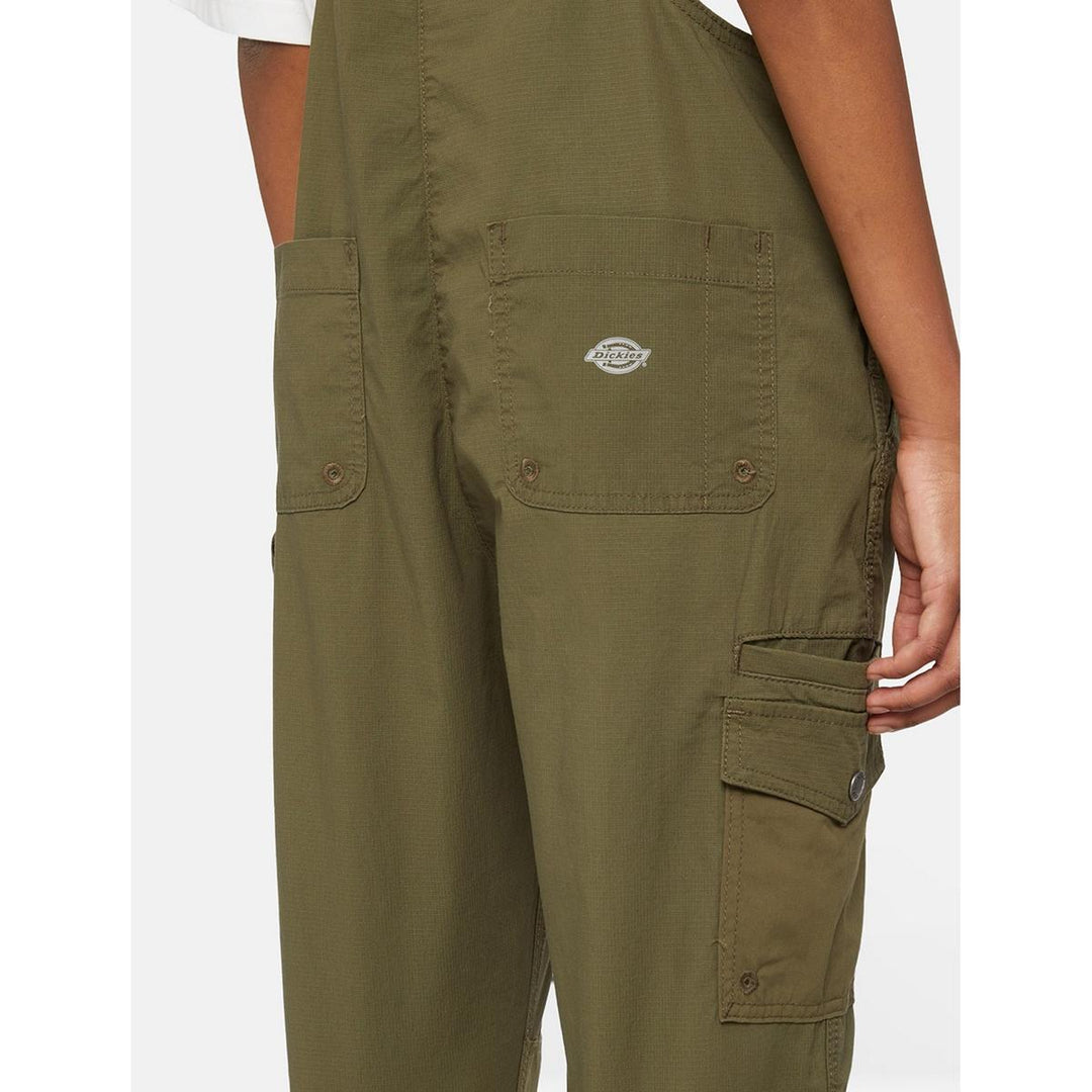 Dickies Protective Bib Rinsed Military Green