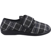 GBS Med Gerald Mens Classic Slippers Black/White