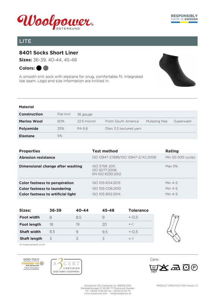 Woolpower Socks Shoe Liner