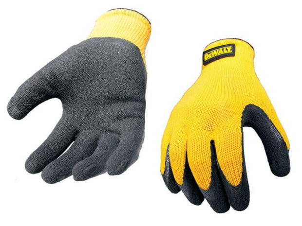 Dewalt DPG70L Textured Rubber Grip Glove Yellow/Black