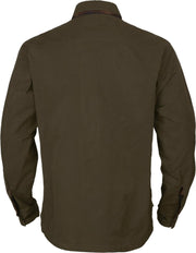 Harkila Eirik reversible shirt jacket Dark warm olive/Burgundy