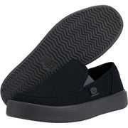 HEYDUDE Sunapee Canvas Shoe Black/Charcoal