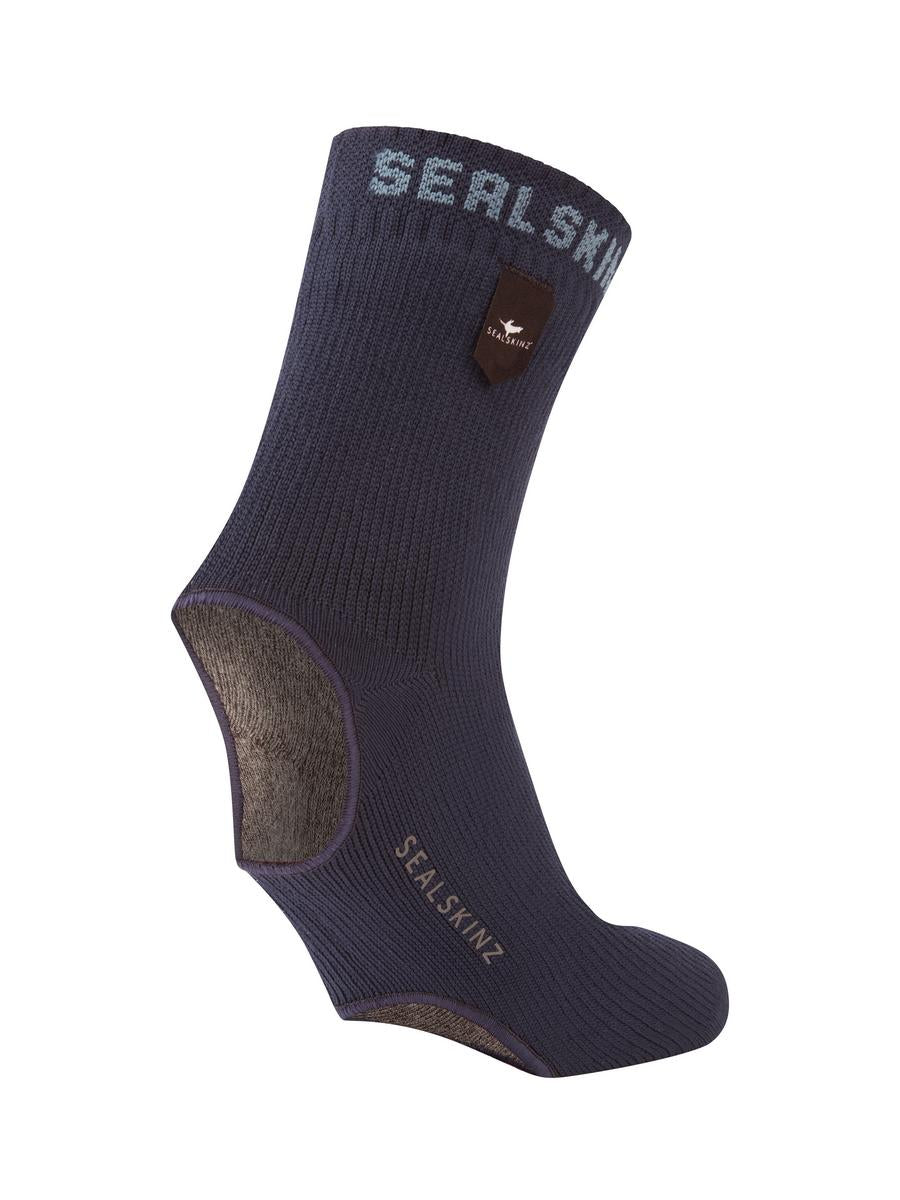 Sealskinz Thetford Waterproof All Weather Cycle Oversock Blue Unisex OVERSOCK