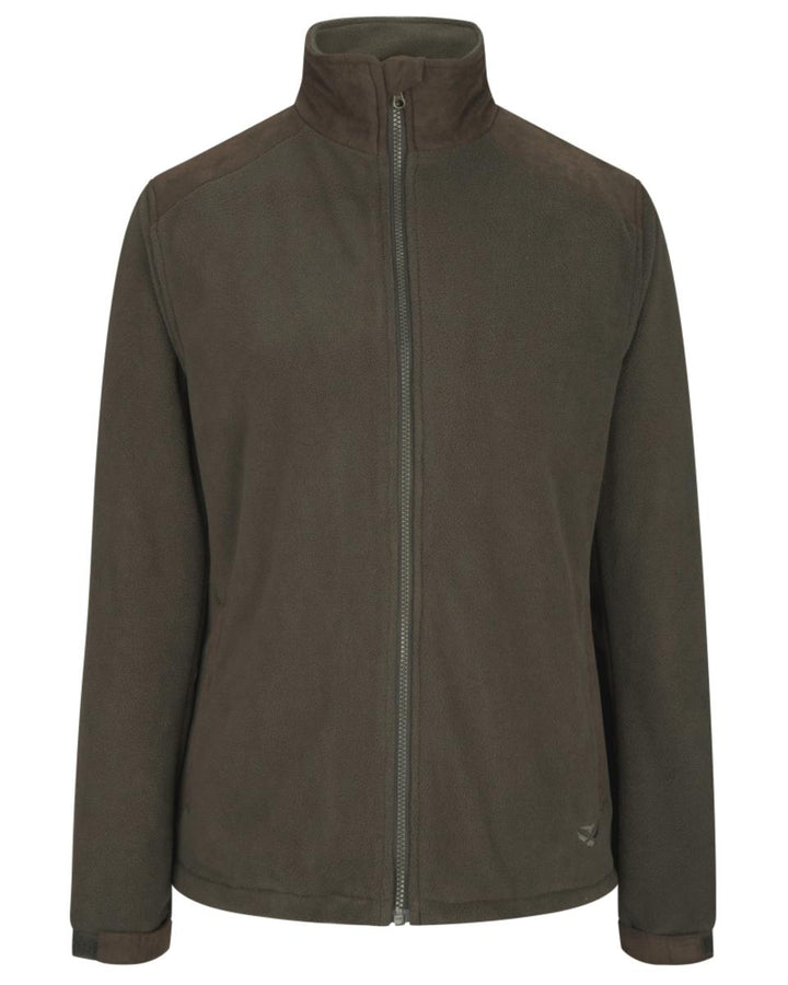 Hoggs of Fife Carrbridge Waterproof Fleece Jacket Fen Green Ladies