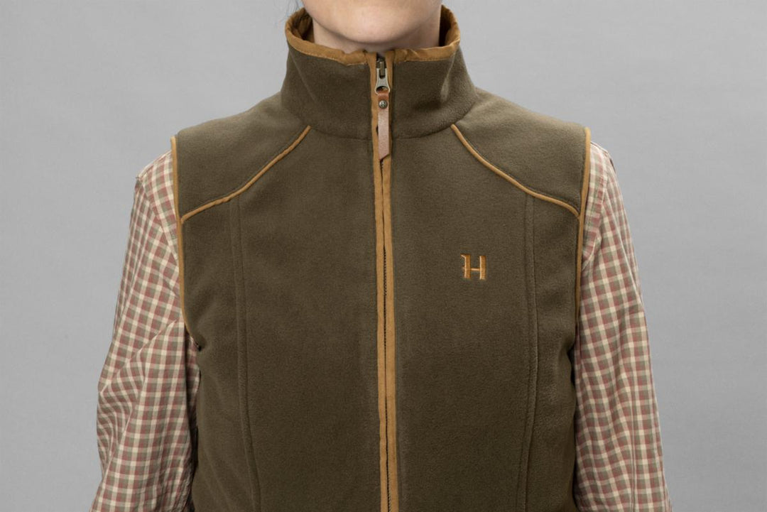Harkila Sandhem 200 waistcoat Women Willow green