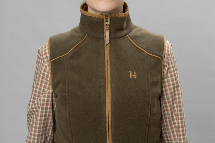 Harkila Sandhem 200 waistcoat Women Willow green