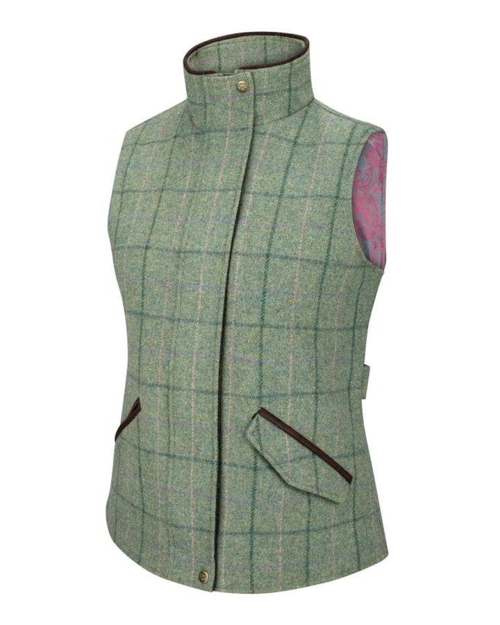 Hoggs of Fife Roslin Technical Tweed Waistcoat Spring Bracke