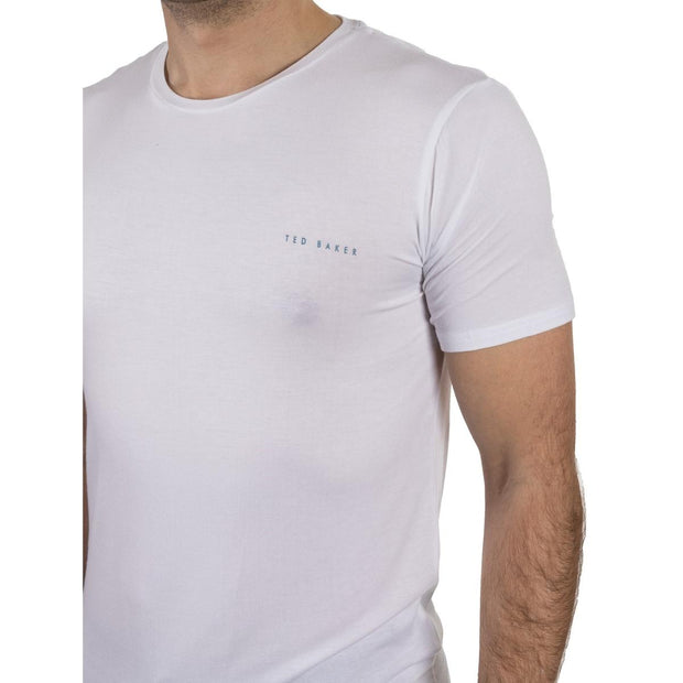 Ted Baker Solid Modal Tee White