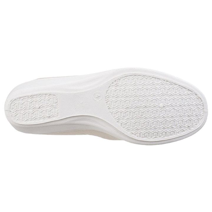 Mirak Bessie Twin Gusset Canvas Slip On Shoe – view 2