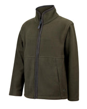 Hoggs of Fife Woodhall Junior Fleece Jacket - Green