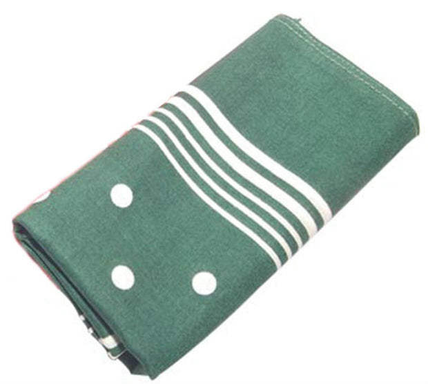 Bisley Green Spotted Handkerchiefs 1 Dozen