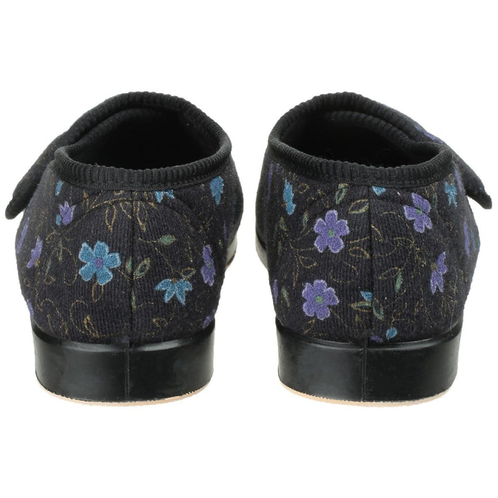 GBS Wilma Ladies Wide Fit Slipper Black