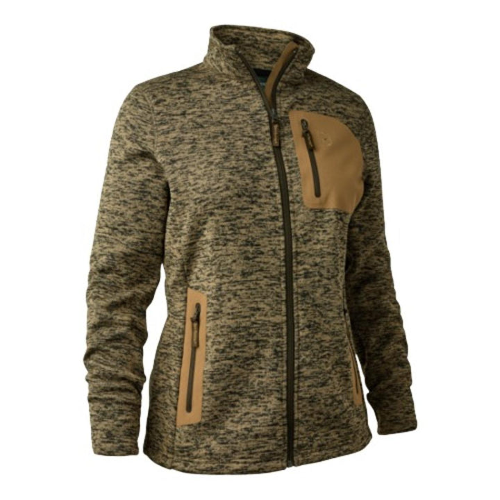 Deerhunter Lady Sarek Knitted Jacket -Butternut melange