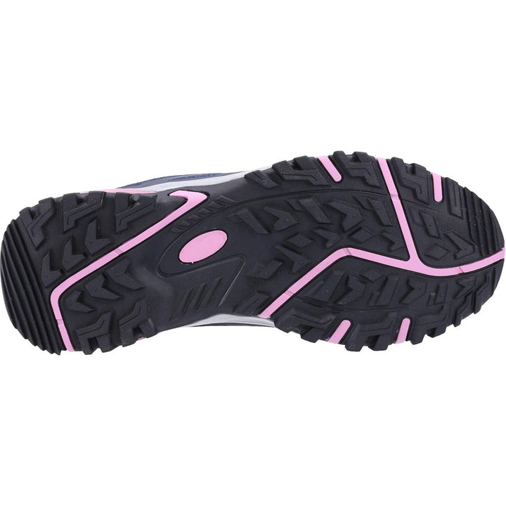 Cotswold Wychwood Low WP Walking Shoe Navy/Pink – view 2