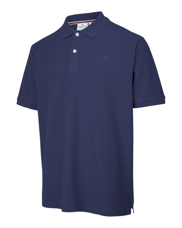 Hoggs of Fife Largs Cotton Polo Shirt Navy