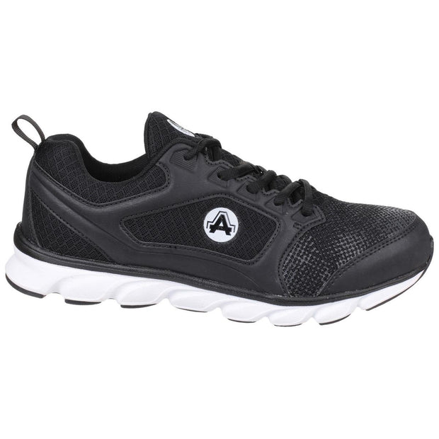 Amblers Safety AS707 Lightweight Non Leather Safety Trainer Black