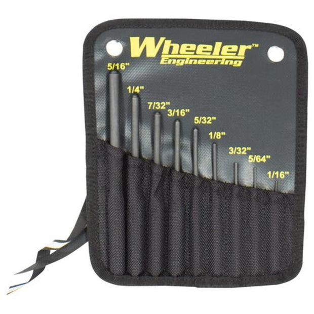 Wheeler Wheeler Roll Pin Punch Set