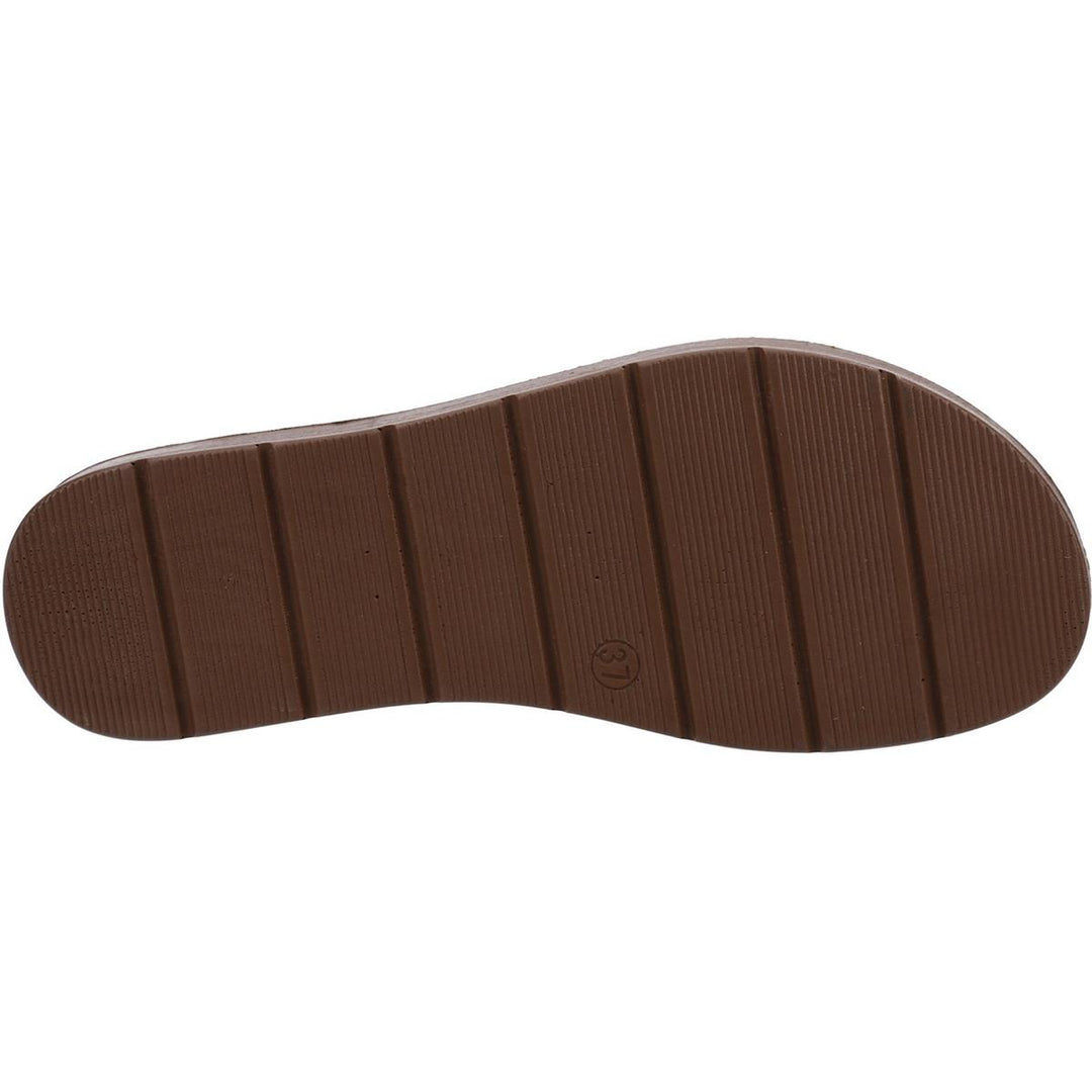 Divaz Geneva Vegan Summer Sandal Silver