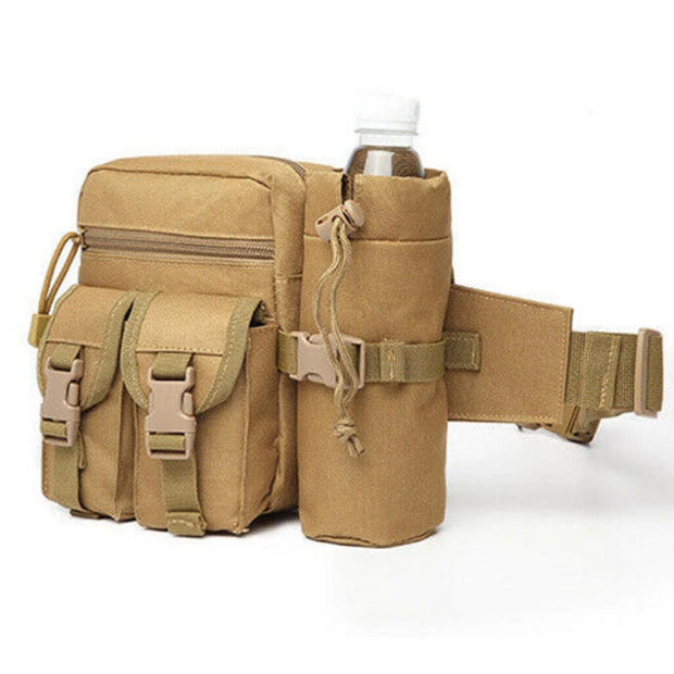 ek Wholesale Tactical Waist Bag With Water Bottle Attachment