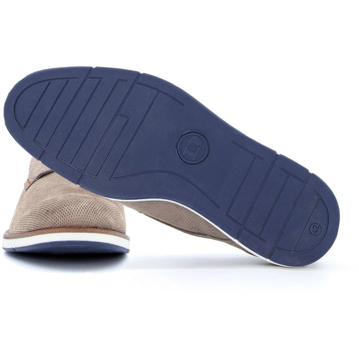 Dune Balad Punch Hole Casual Shoes Grey