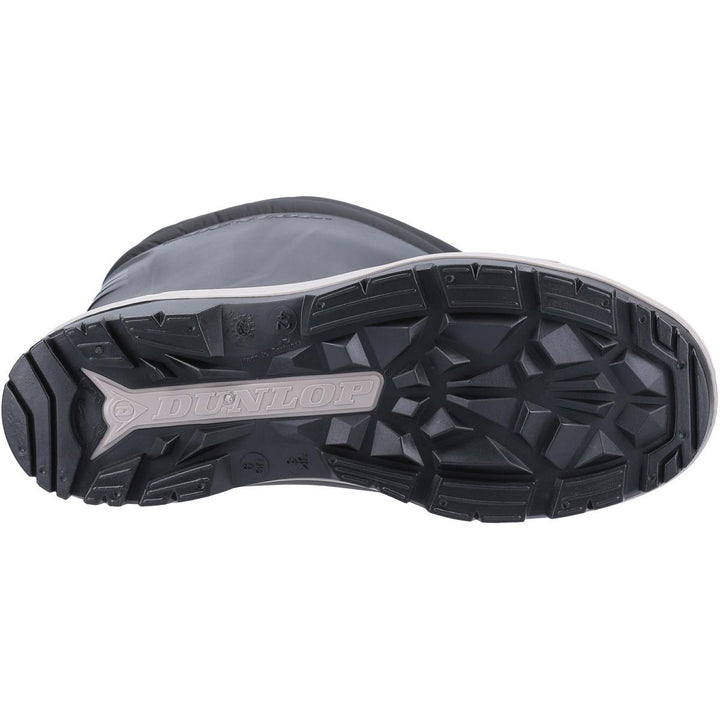 Dunlop Blizzard Plain Rubber Wellington Black