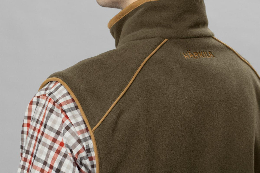 Harkila Sandhem 200 waistcoat Willow green