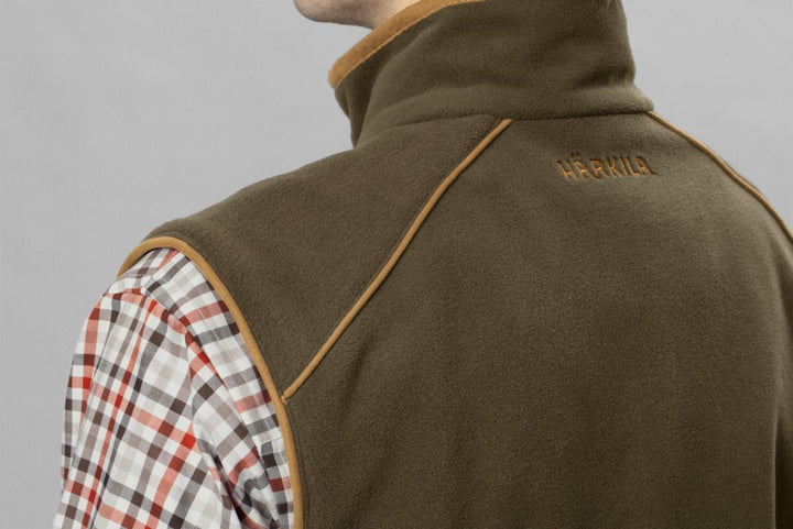 Harkila Sandhem 200 waistcoat Willow green
