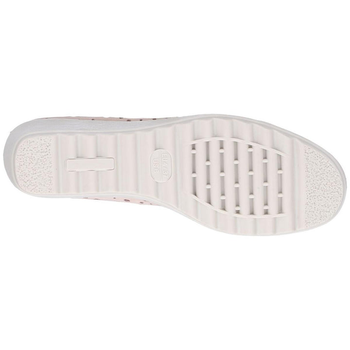 The Flexx Run Perfed Wedge Perforated Shoe Rose