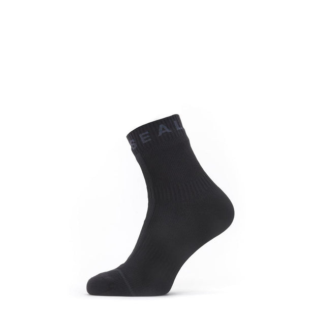 Sealskinz Waterproof All Weather Ankle Length Sock with HydrostopBlack/GreyUnisex