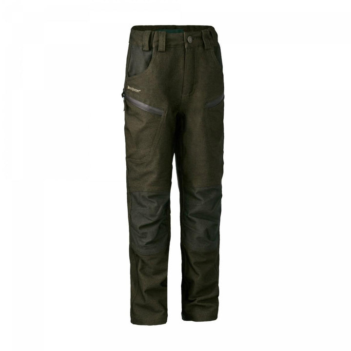 Deerhunter Youth Chasse Trousers Olive Night melange