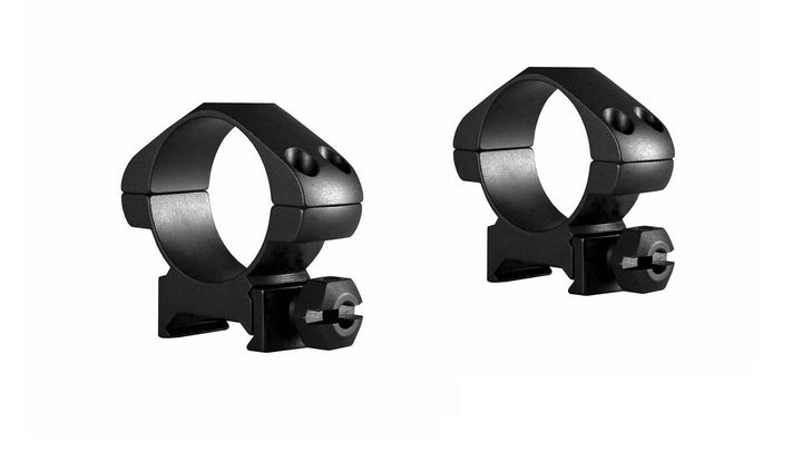 Hawke Precision Steel Ring Mounts 30mm Medium Weaver