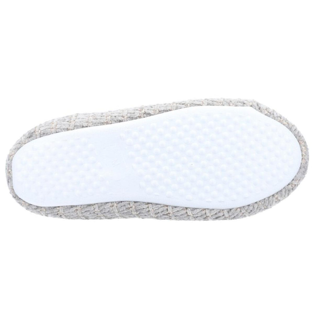 Divaz Juniper Knitted Mule Slipper Grey