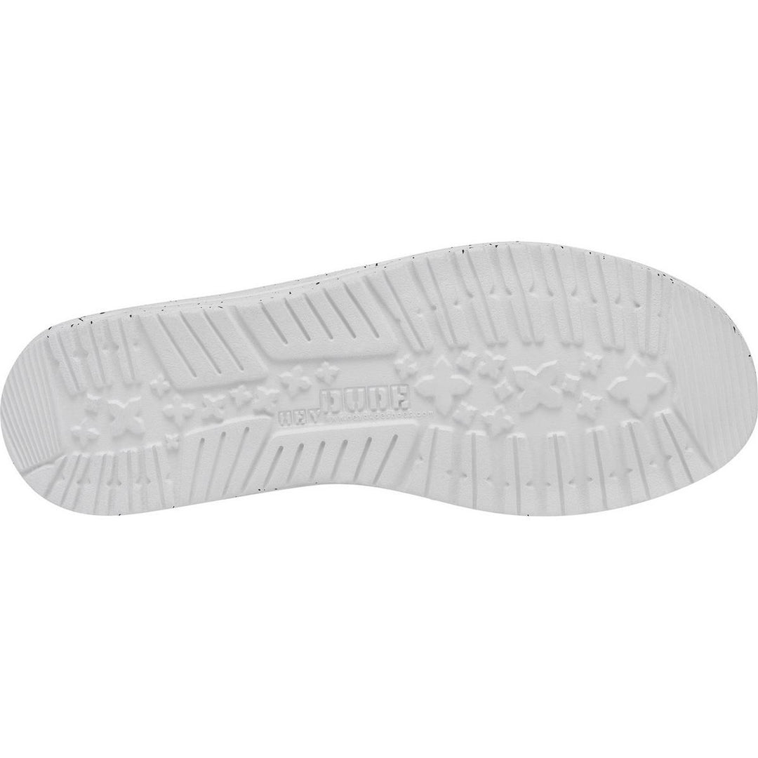 HEYDUDE Wally Slub Canvas Shoe Black