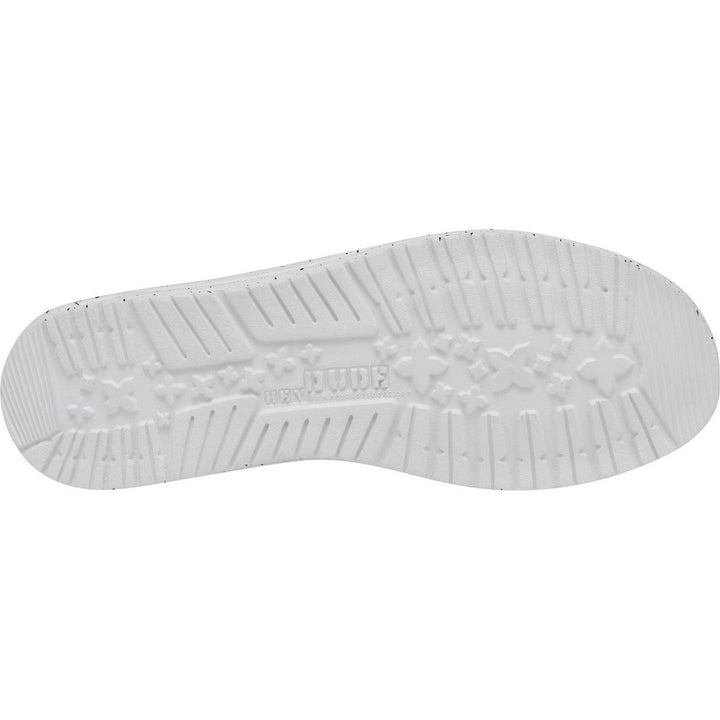 HEYDUDE Wally Slub Canvas Shoe Black