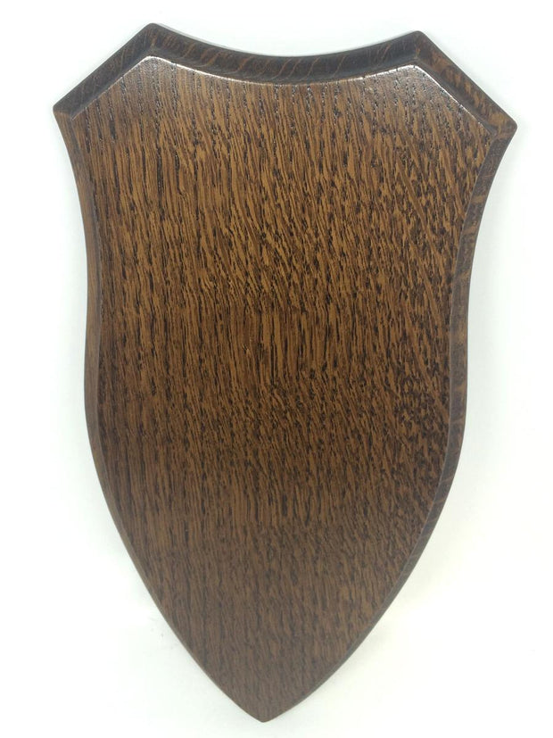 BushWear Solid Oak Roe Skull Shield - Large