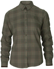 Seeland Range Lady shirt - Pine green check