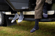 Sealskinz Starston Waterproof Cold Weather Mid Length Sock Black/Grey Unisex SOCK