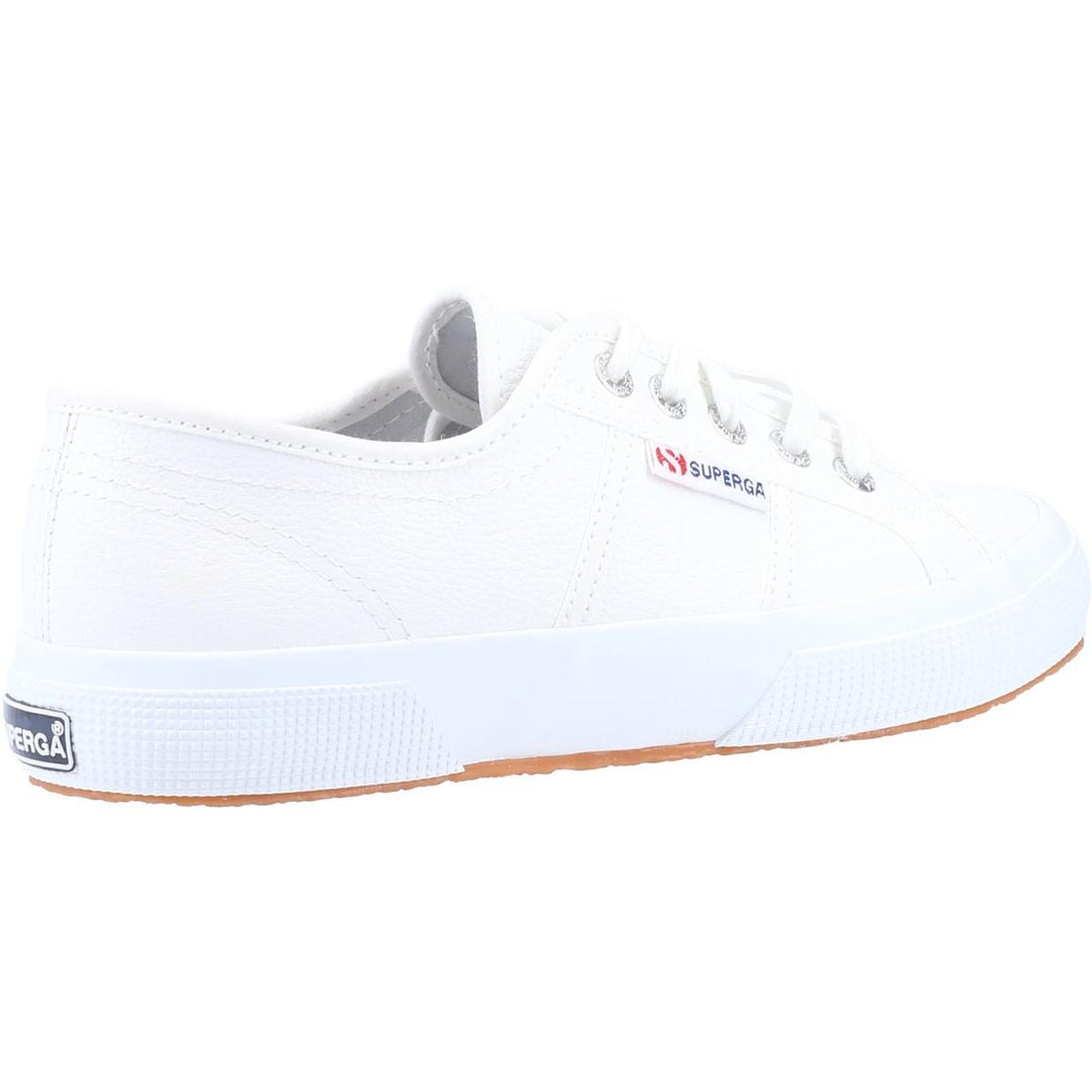Superga 2750 Tumbled Leather Shoe White