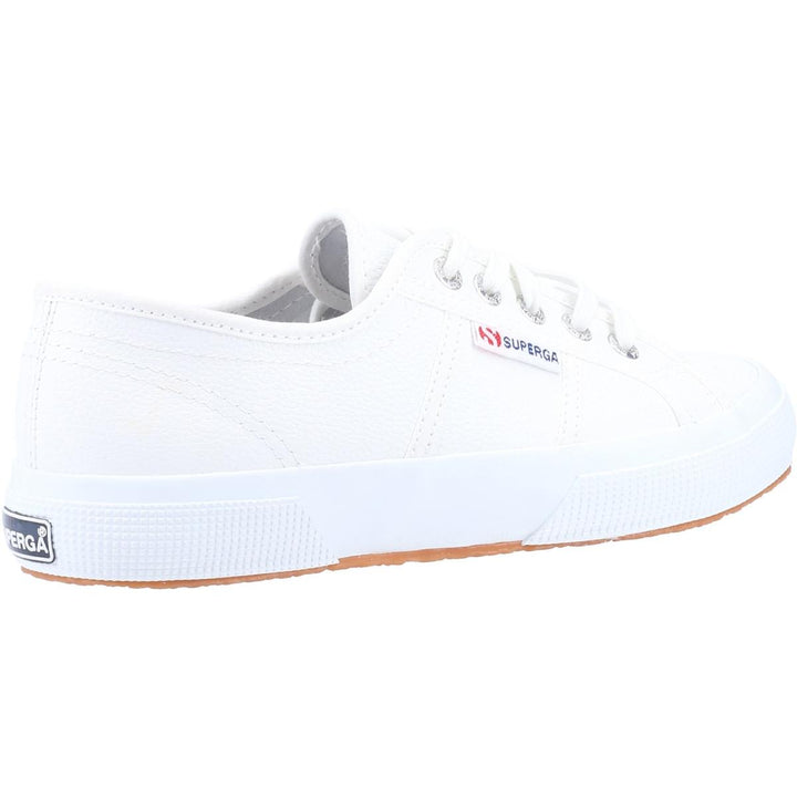 Superga 2750 Tumbled Leather Shoe White