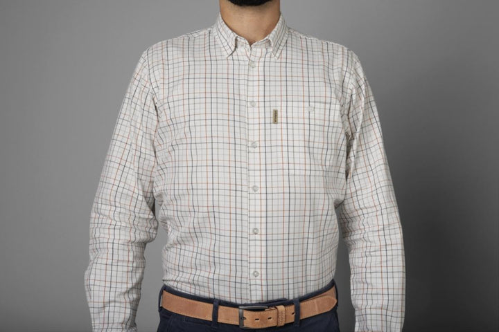 Harkila Retrieve shirt Bloodstone w/White