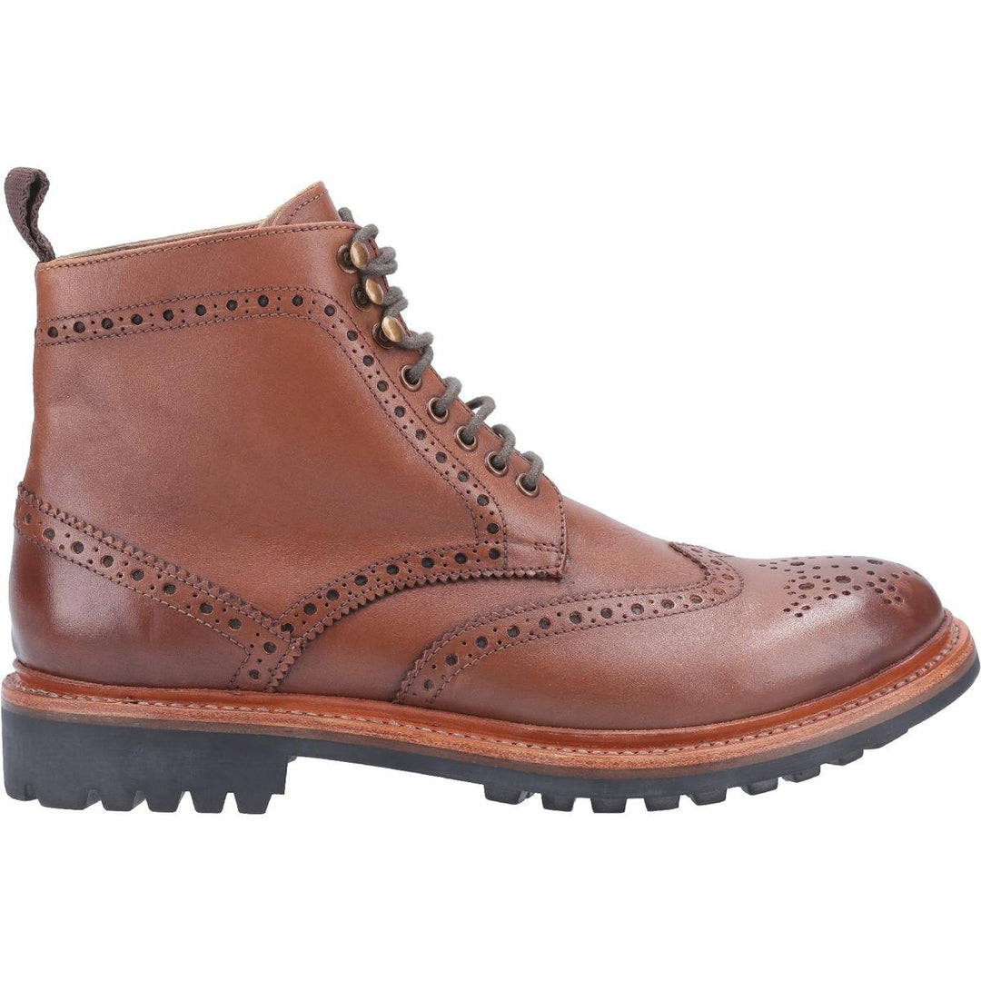 Cotswold Rissington Commando Goodyear Welt Lace Up Boot