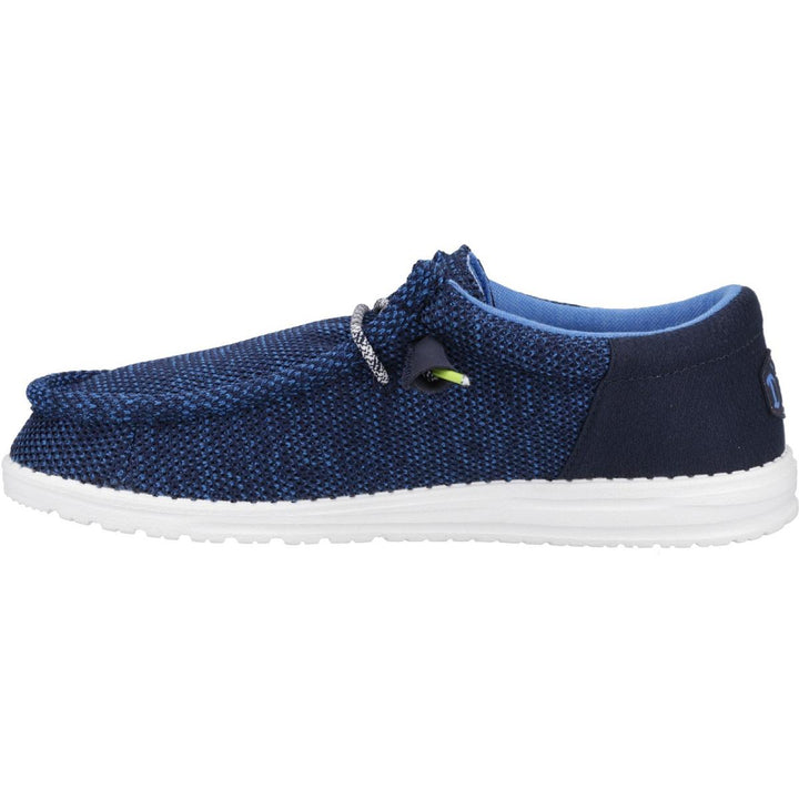 HEYDUDE Wally Funk Open Mesh Shoe Blue/White